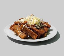 Гренки веганские постные