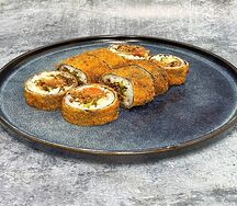 Темпура Хай с сыром ролл жареный