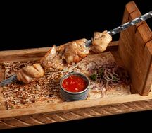 Шашлык из куриных бёдер