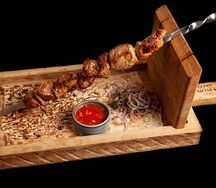 Шашлык из cвинoй шейки