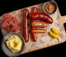 Колбаски на гриле