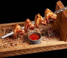 Шашлык из куриных крыльев