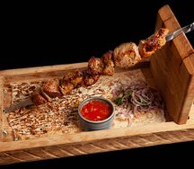 Шашлык из телячьей вырезки