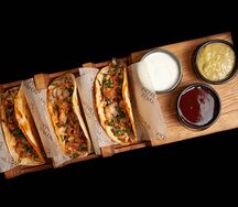 Тако с креветками