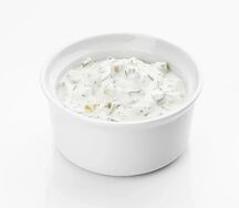 Тартар из четырех видов огурцов