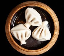 Хинкали с бараниной