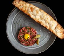 Тартар из говяжьей вырезки