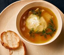 Куринный суп с орзо