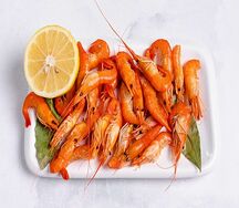 Креветки жаренные