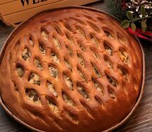 Пирог с Курицей и Грибами