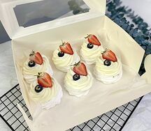 Нежное пирожное Павлова с начинками набор M
