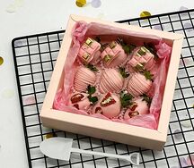 Свежая клубника в шоколаде №51