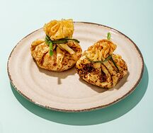 Блины с мясом