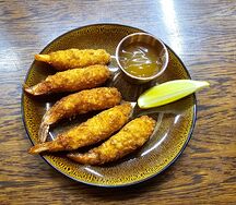 Креветки в кляре