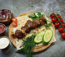 Телячья вырезка с курдюком