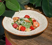 Салат Цезарь с креветкой 