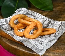 Кольца кальмара в кляре