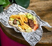 Гирос по-гречески с говядиной