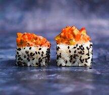 Запеченный с угрём 