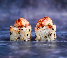 Ролл Микс запечённый