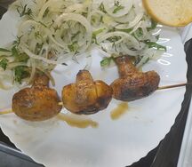 Грибы на шпажке