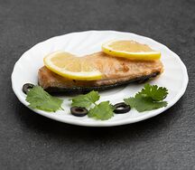 Горбуша на пару