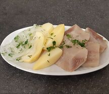 Сельдь с картофелем