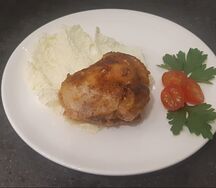 Курица жареная