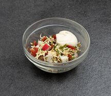 Нежный краб салат