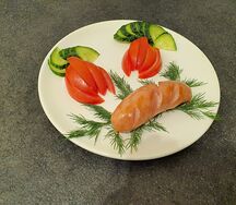 Сарделька куриная отварная