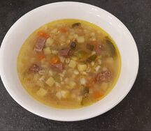 Суп рассольник Петербургский с мясом