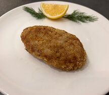 Котлета домашняя жареная