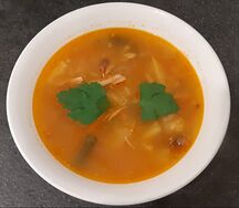 Суп Минестроне с курицей