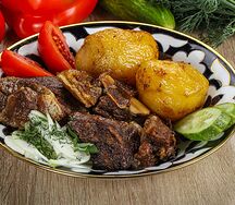 Казан-кебаб с говядиной