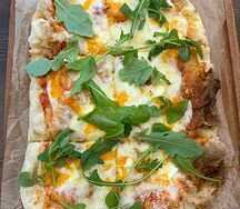 Четыре сыра с рукколой