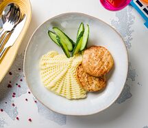 Котлеты с картофельным пюре