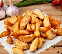 Картофельные дольки со специями