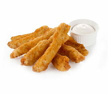 Стрипсы XL и цезарь-соус