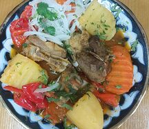 Жаркое с бараниной