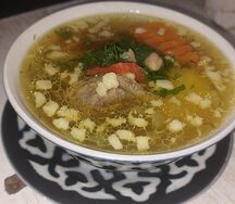 Шурпа с бараниной