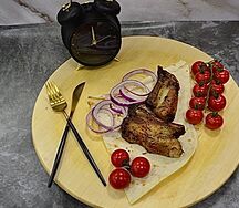 Шашлык из свиных ребер