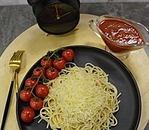 Спагетти с сыром