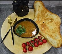 Чечевица с мясом