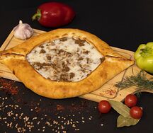 Хачапури говядина с сыром