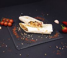 Донер с говядиной в лаваше