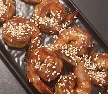 Креветки жареные