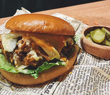 Бургер Рваная свинина