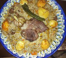 Чайханский плов с говядиной