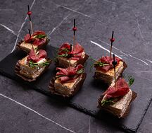 Сет Канапе мясное