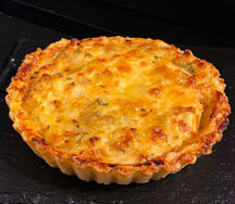 Киш с курицей